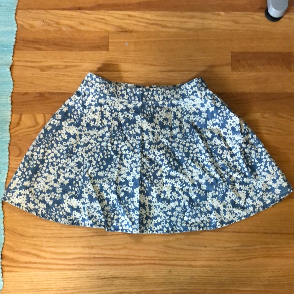 Floral skater skirt